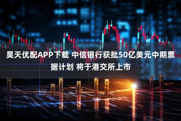 昊天优配APP下载 中信银行获批50亿美元中期票据计划 将于港交所上市